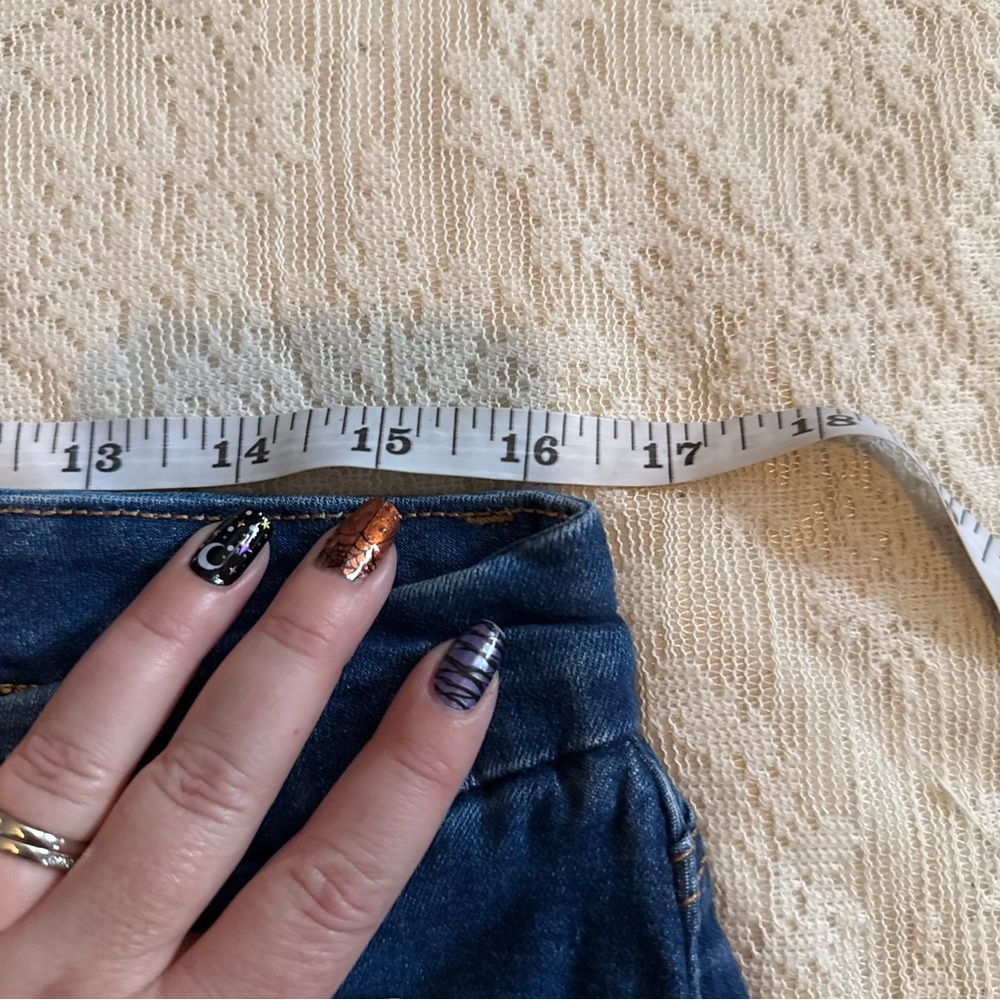 Good American good legs straight blue jeans - Picture 6 of 10